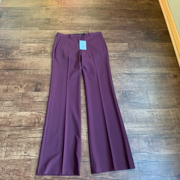 Theory DEMITRIA2 mulberry classic suit trouser